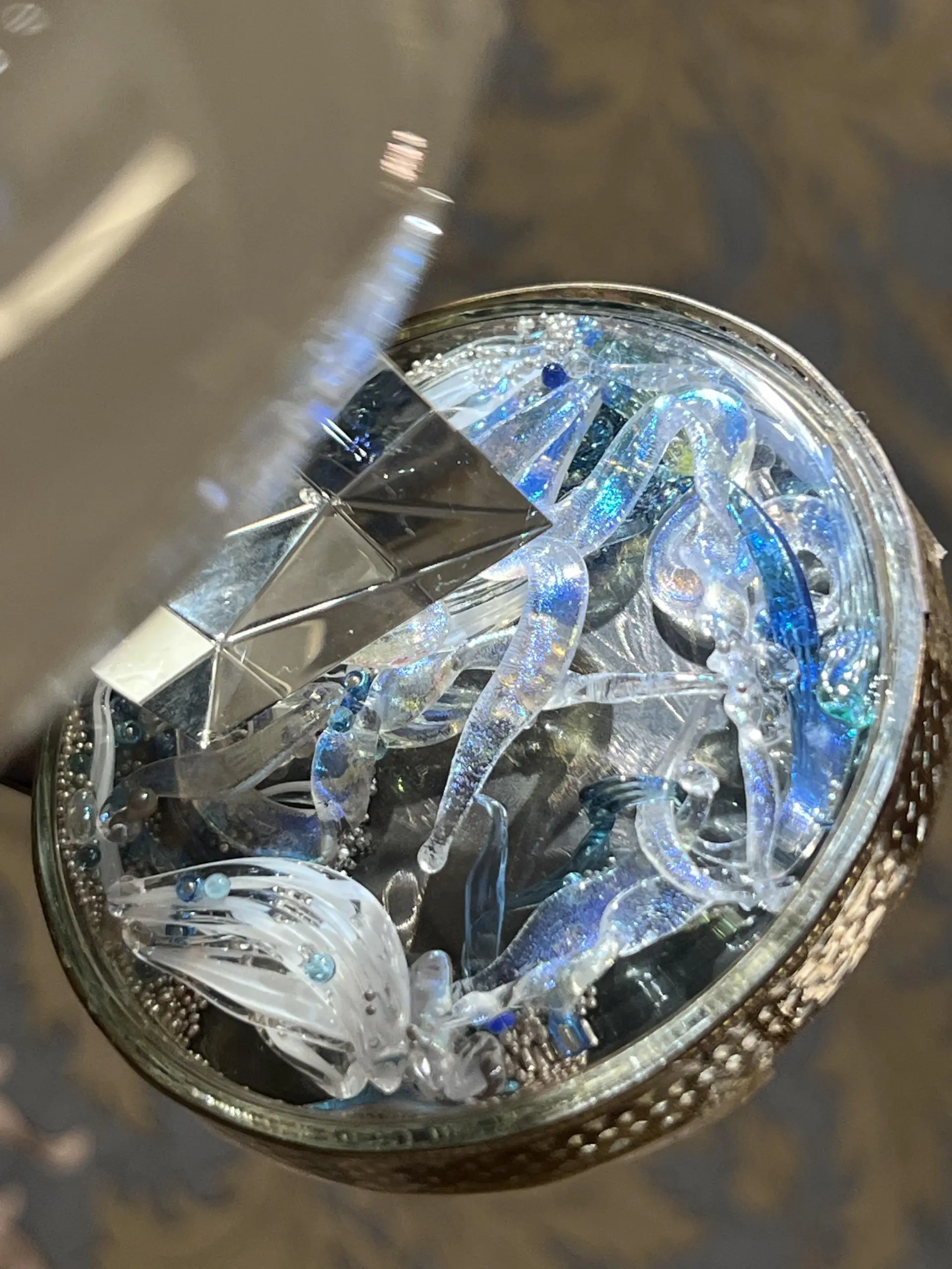 オブジェクトも雪のよう