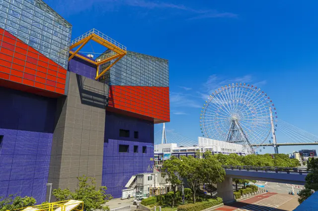 Tempozan, a popular sightseeing area in Osaka