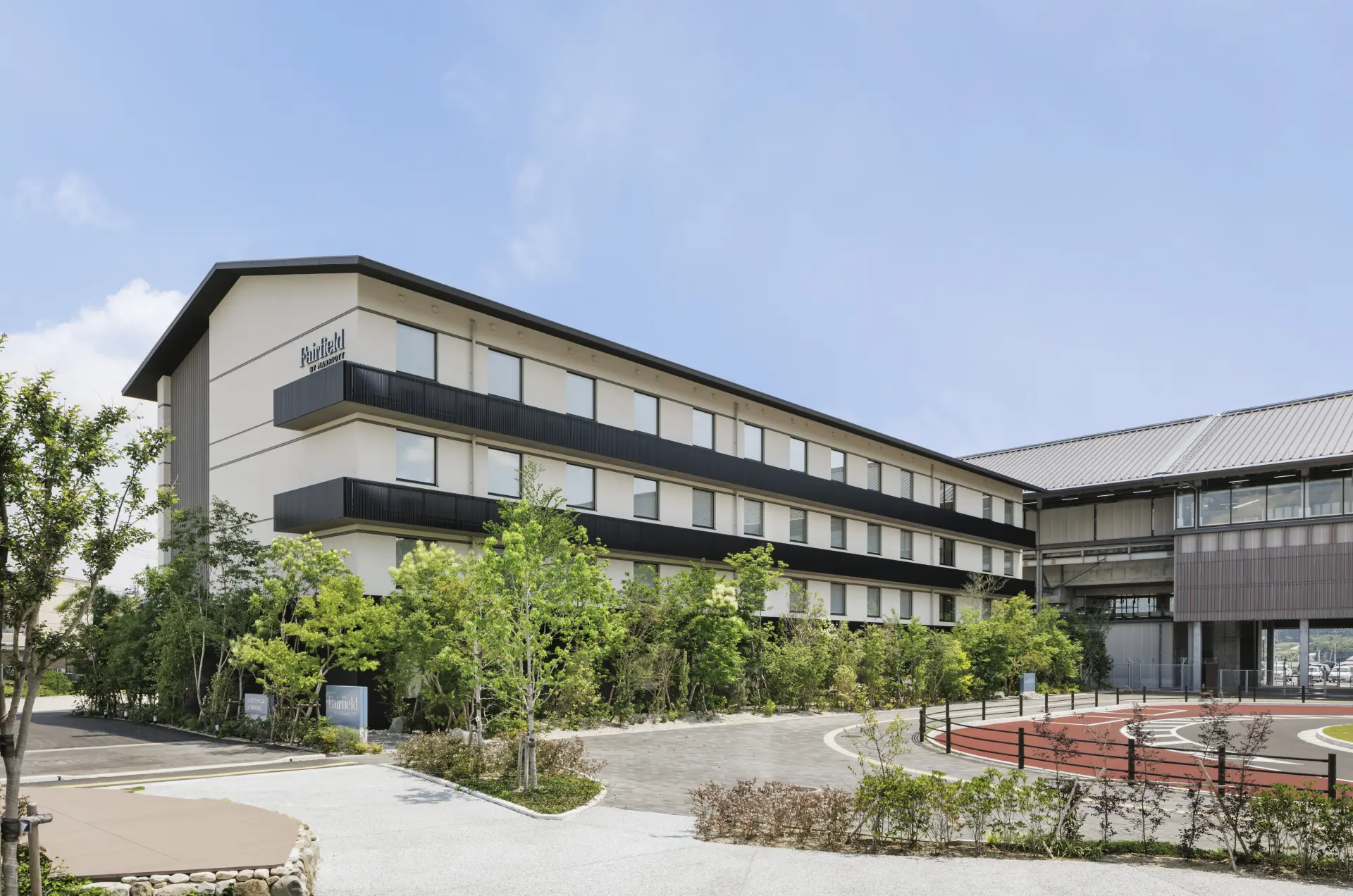 フェアフィールド･バイ･マリオット･佐賀嬉野温泉の外観