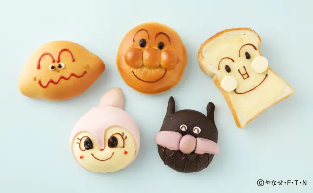 人氣角色造型的麵包讓孩子們的雙眼也為之閃耀