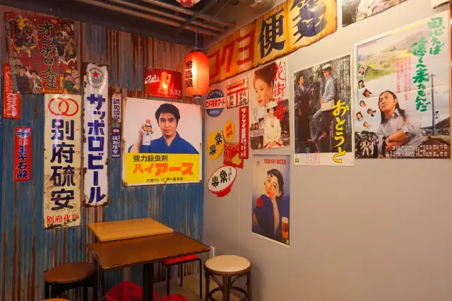 彷彿穿越時空回到昭和時代的空間