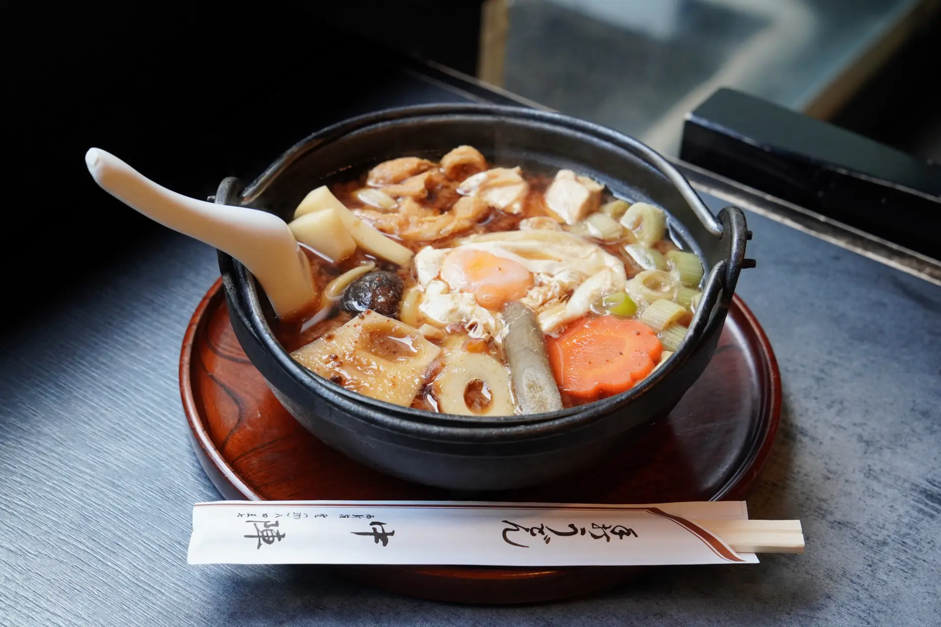 配料丰富的「山贼乌冬面」