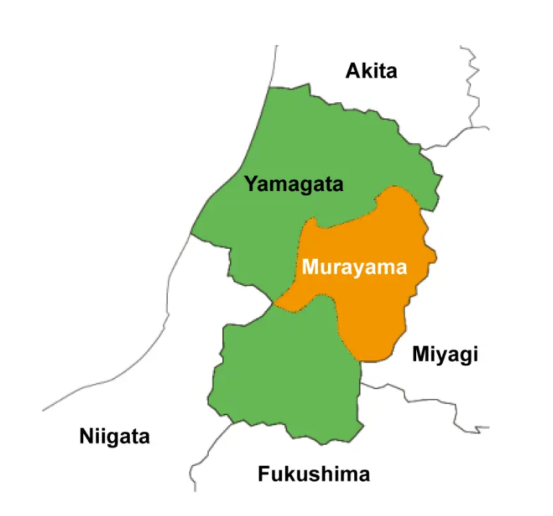 Murayama region covers the central part of the prefecture.