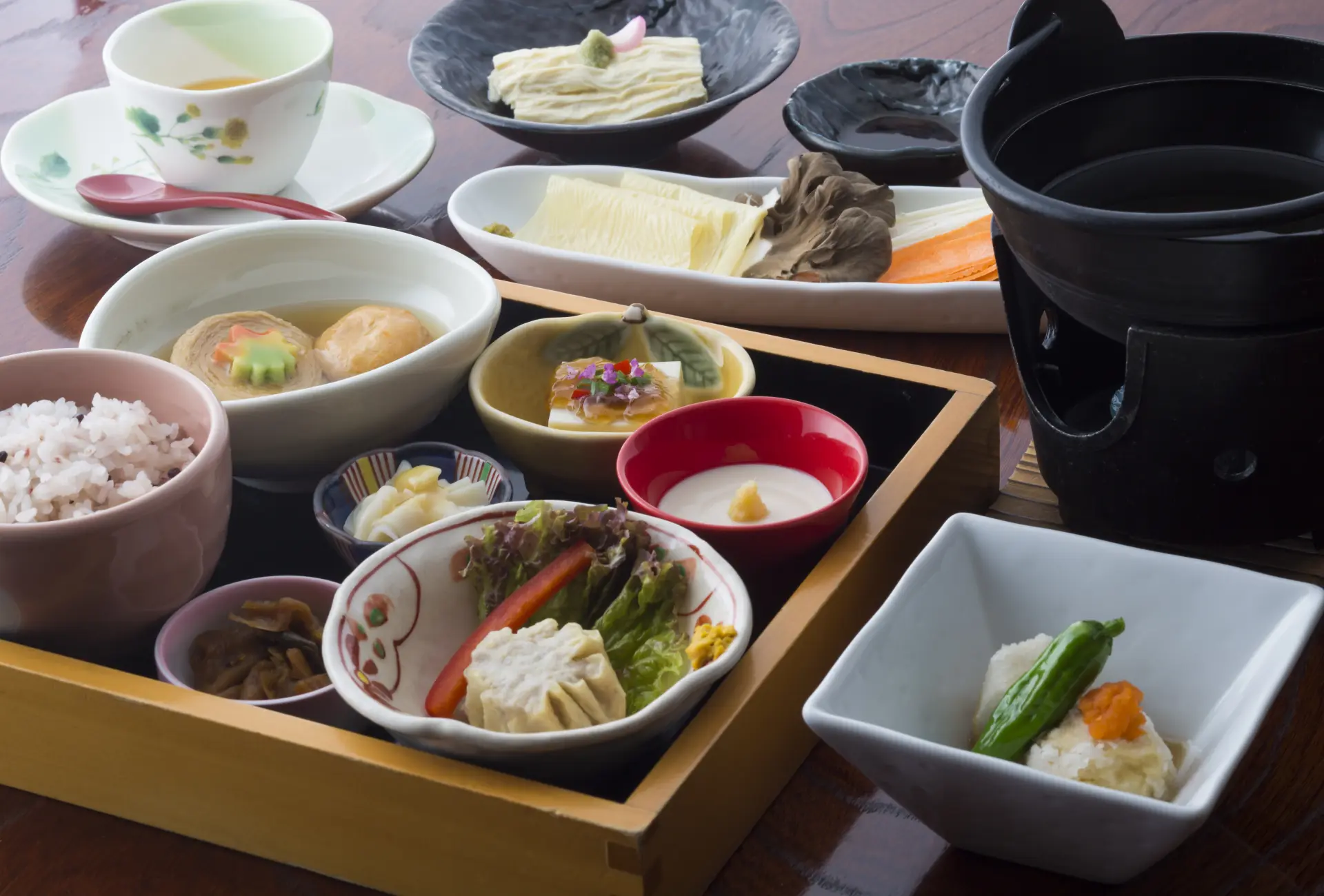 創作ゆば箱膳「遊膳」(要予約)