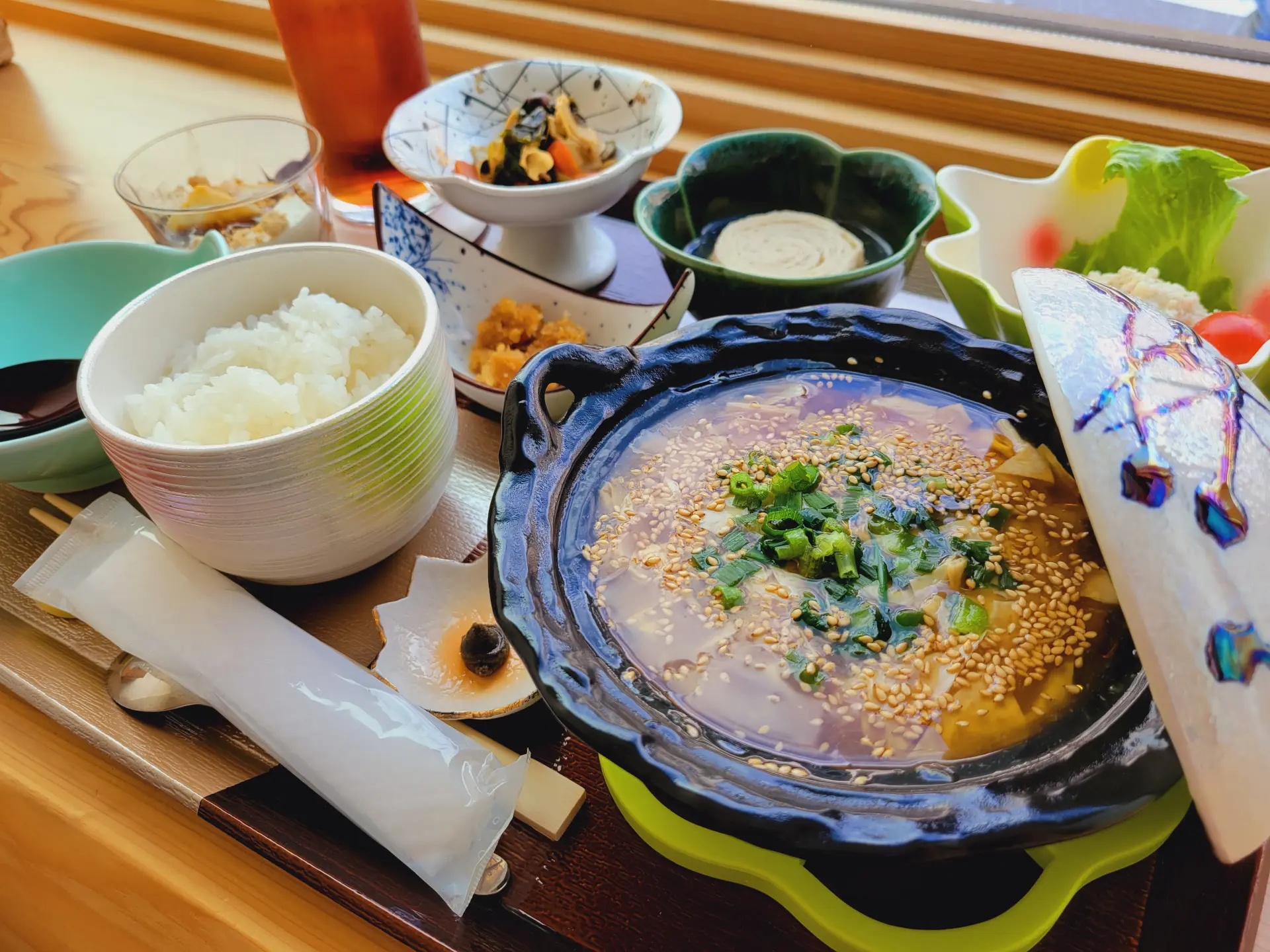 「とろっとゆばのスープごはん」