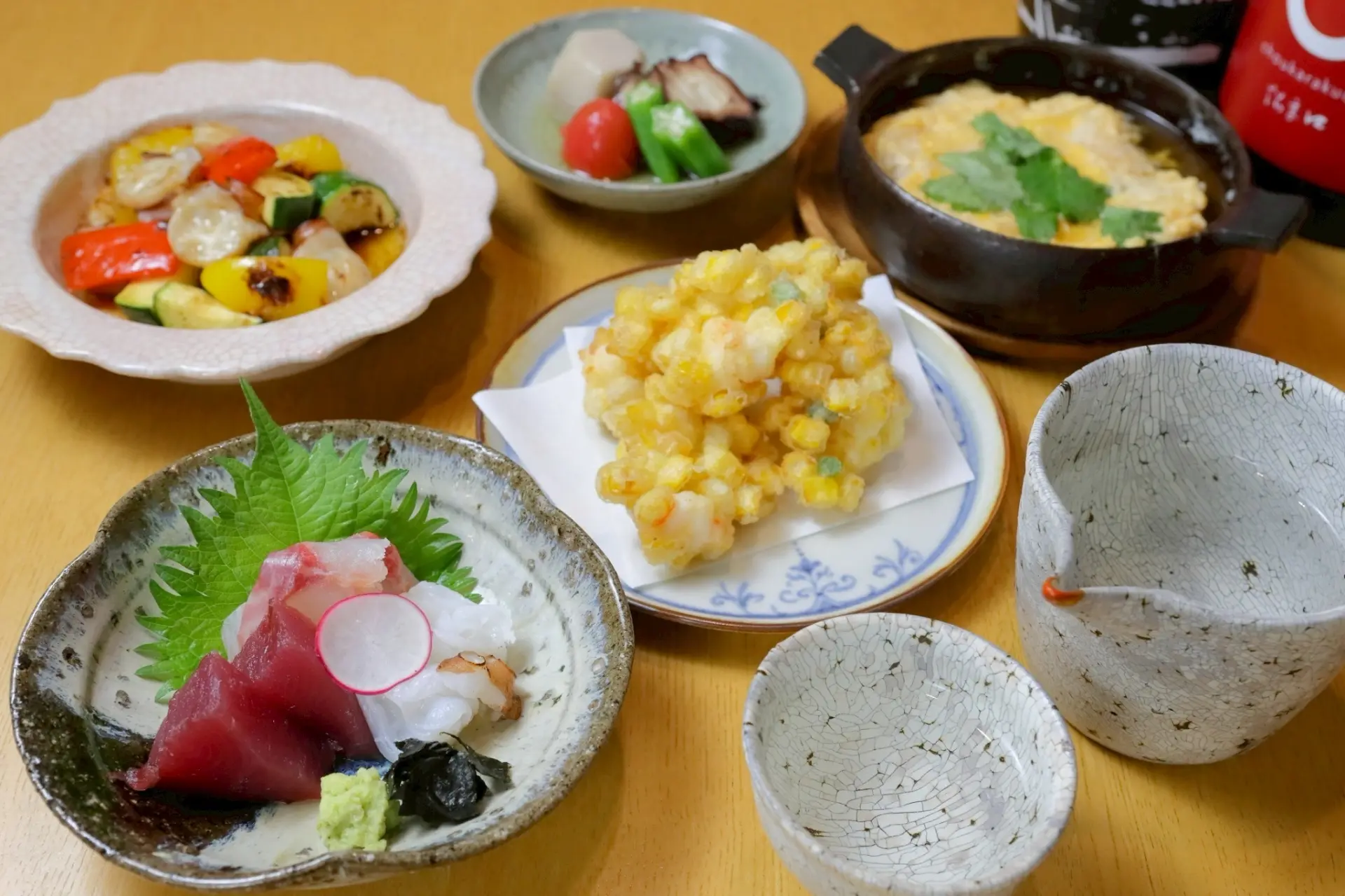 リーズナブルなので一品料理を少しずつ味わえる