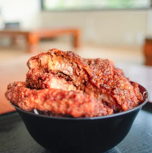 ボリューム満点のソースカツ丼