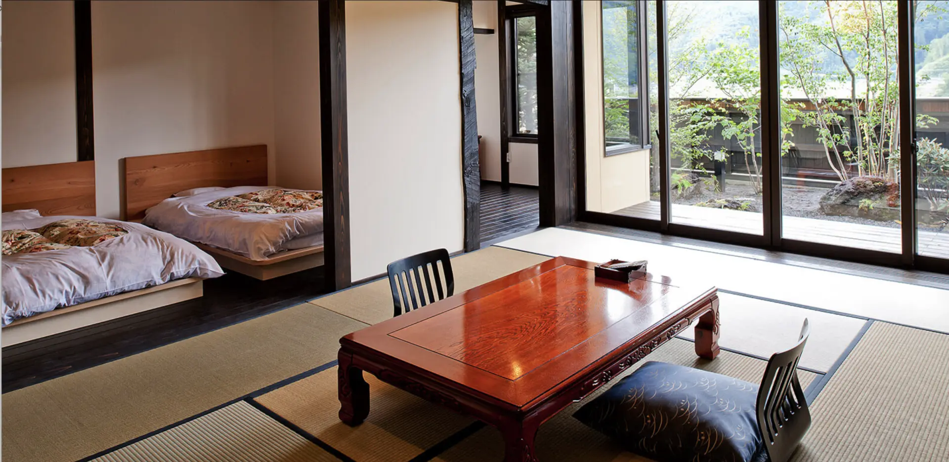 「山木馆」充满风情的客房