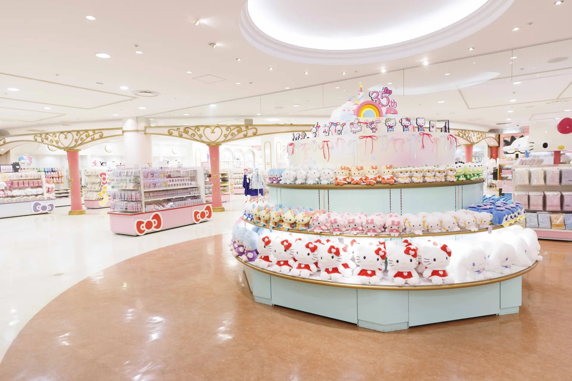 懐かしのキャラクターにも出会える