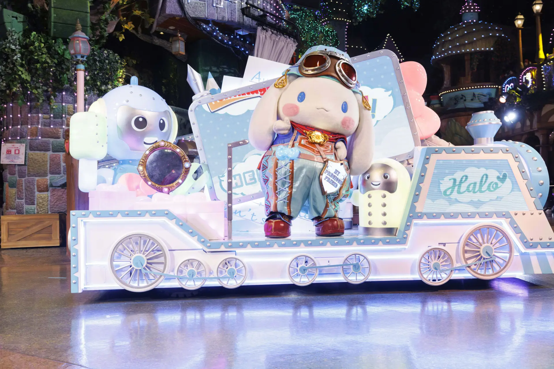 キャラクターたちに出会える