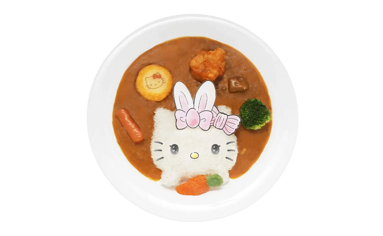 ハローキティのスプリングビーフカレー