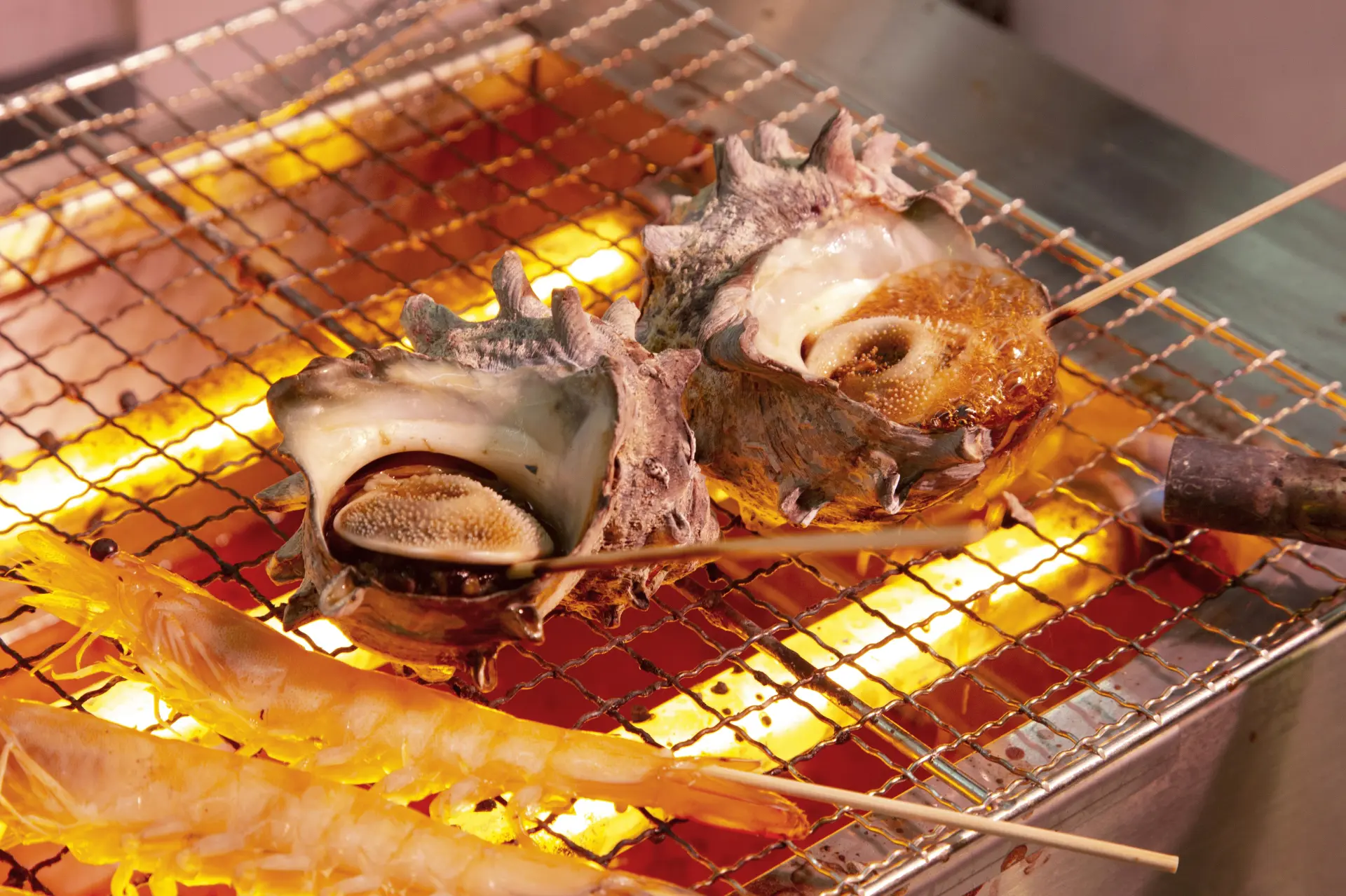 嚐得到海鮮燒烤特有的香氣