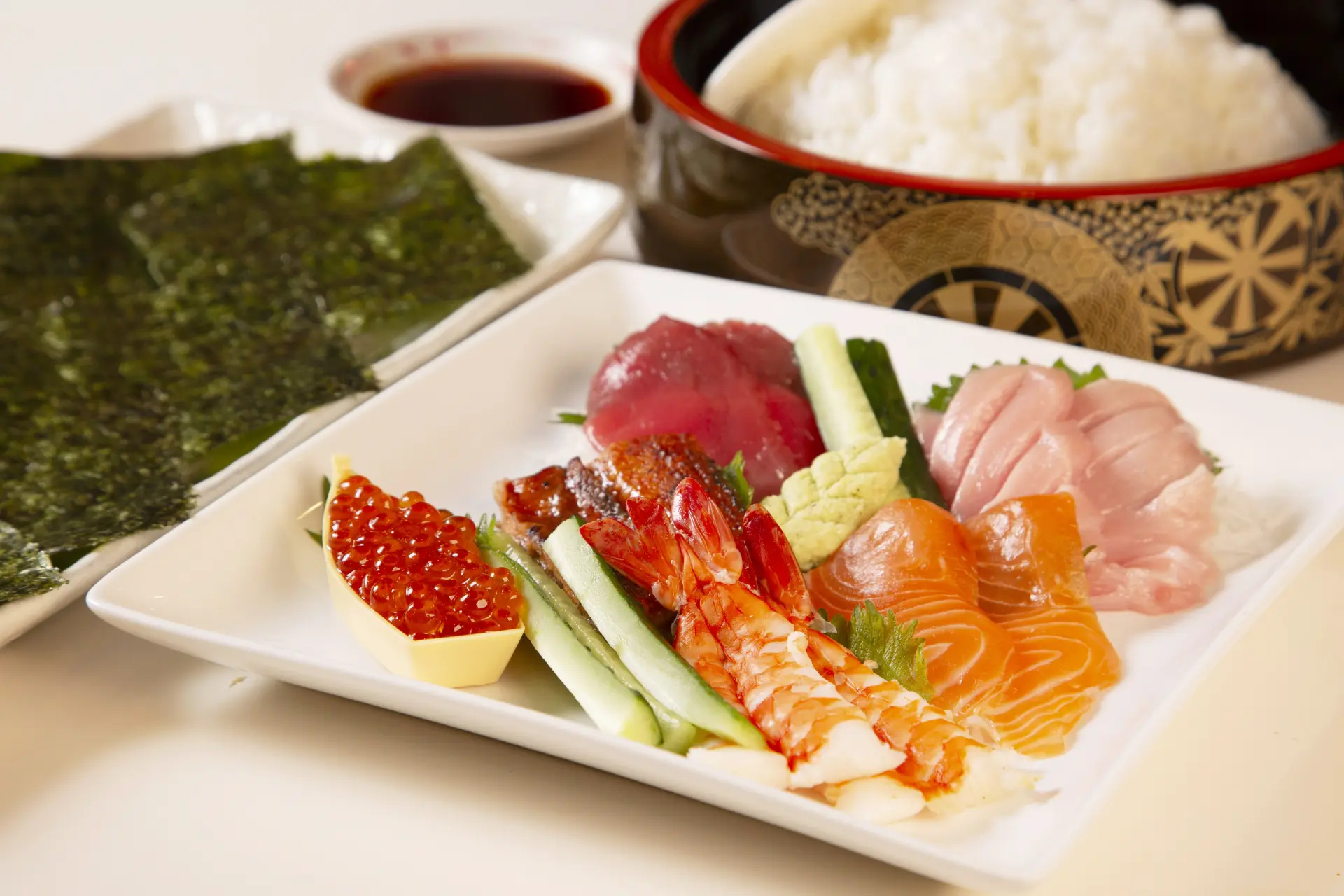 「手卷壽司」套餐