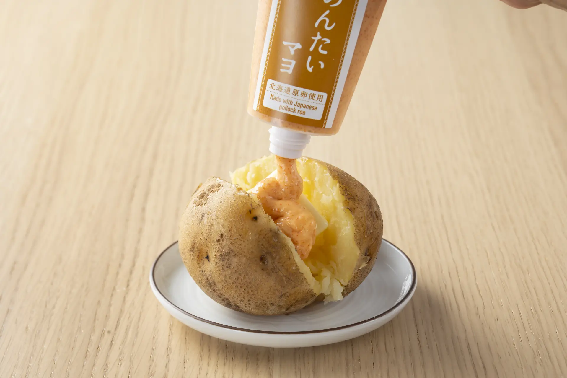 人气的「软管装明太子」