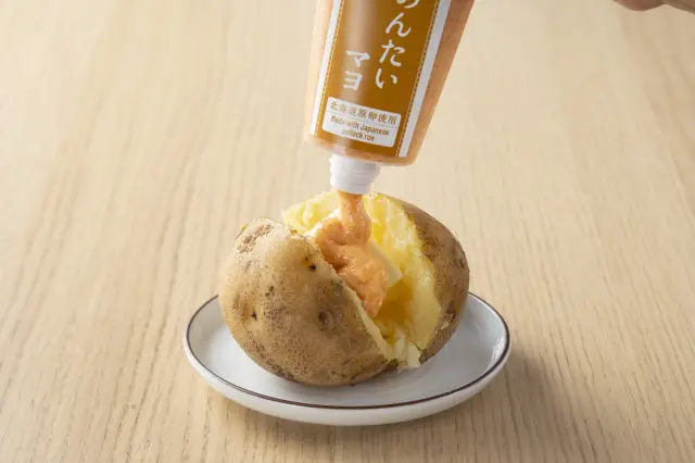 人氣的「軟管裝明太子 」