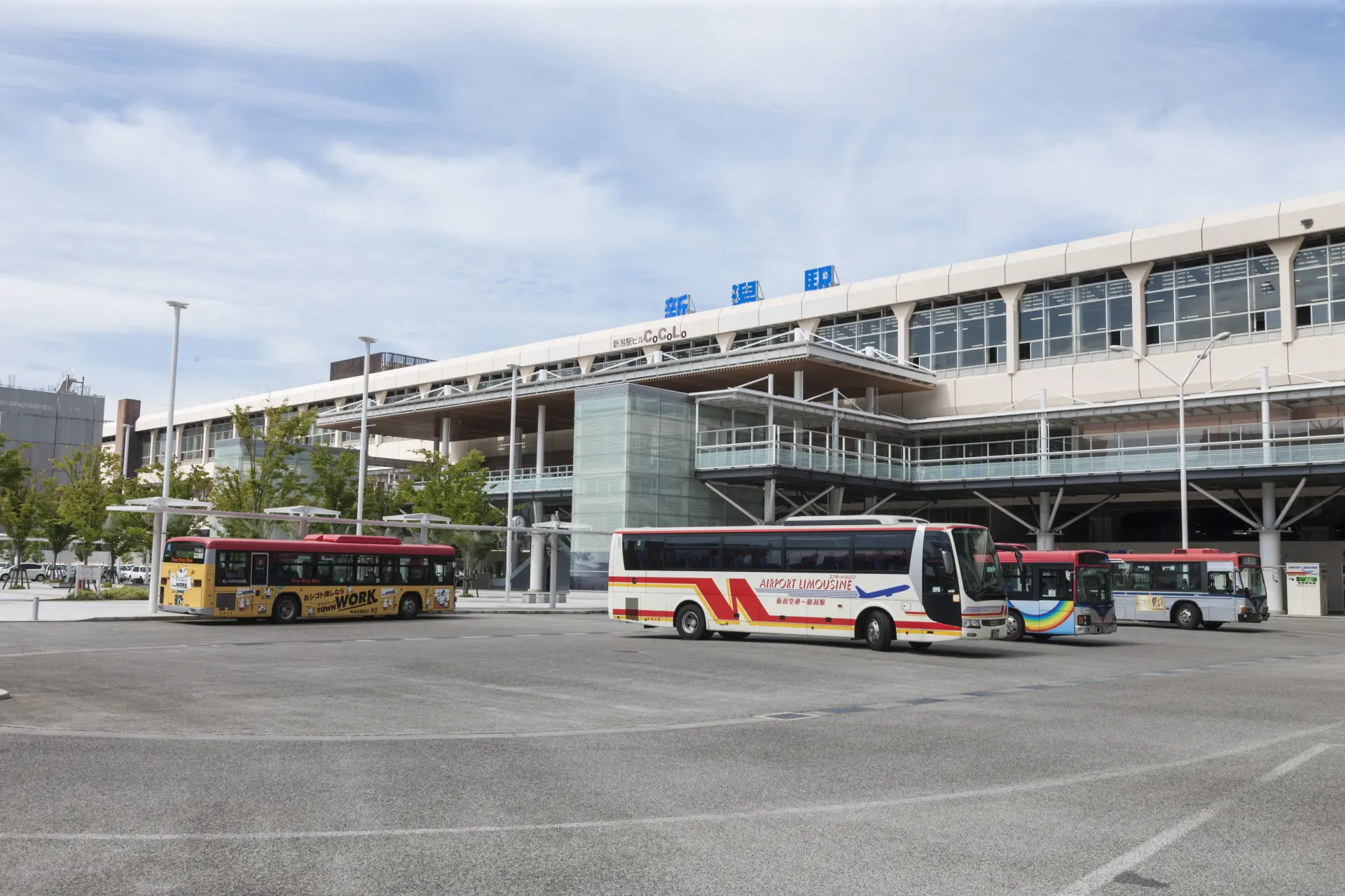 旅遊據點為JR「新潟」站