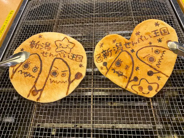 能製作親手烘烤&彩繪的原創仙貝