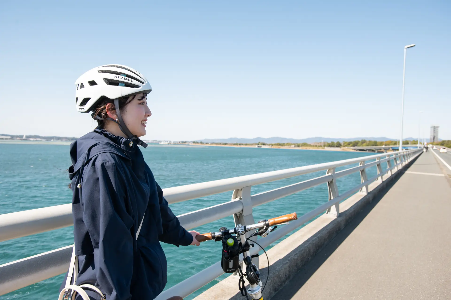 ほのかな潮の香りを楽しんで