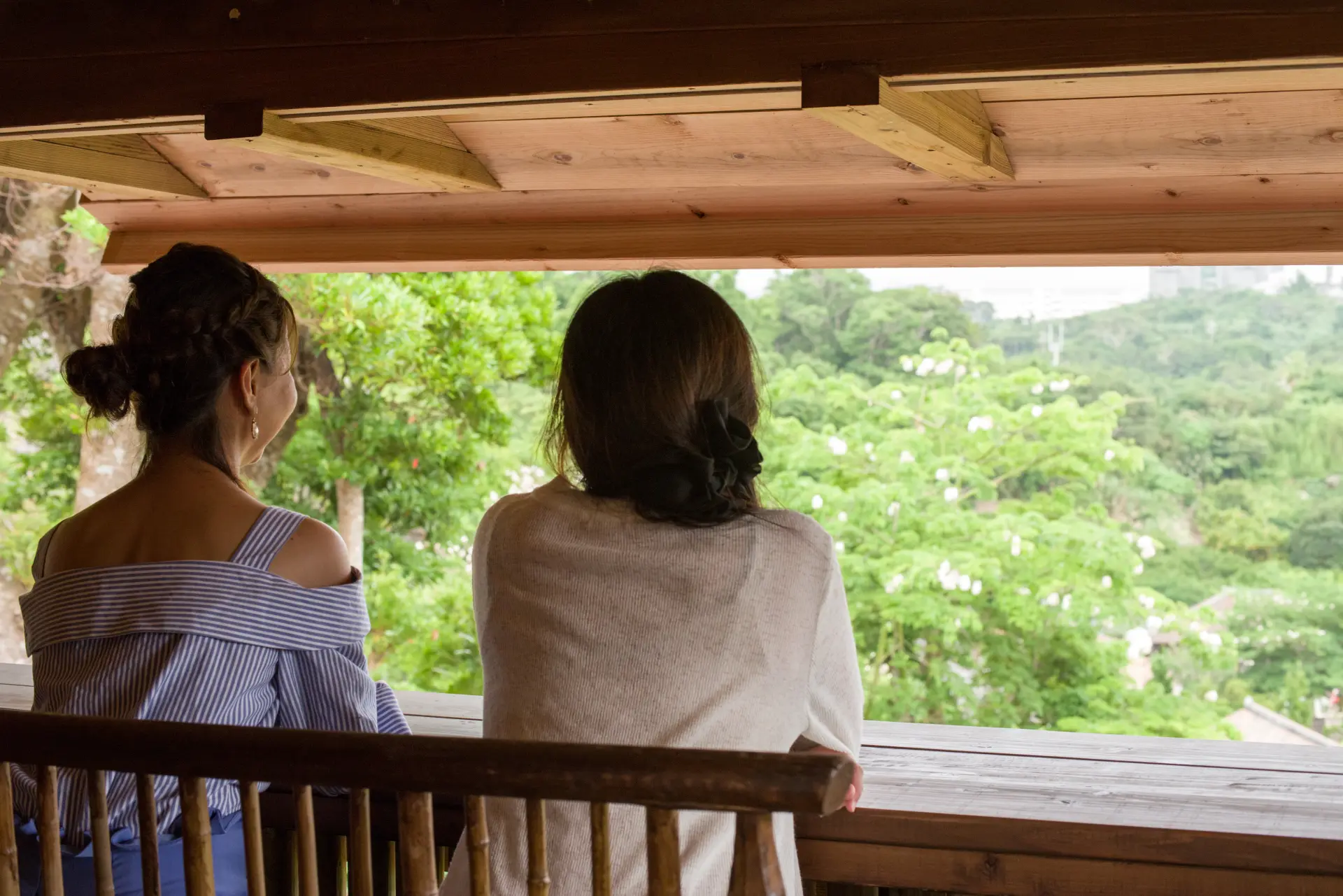 可一览全园区的展望景点