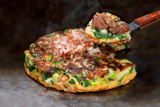 Domestic Beef Tendon and Green Onion Yaki