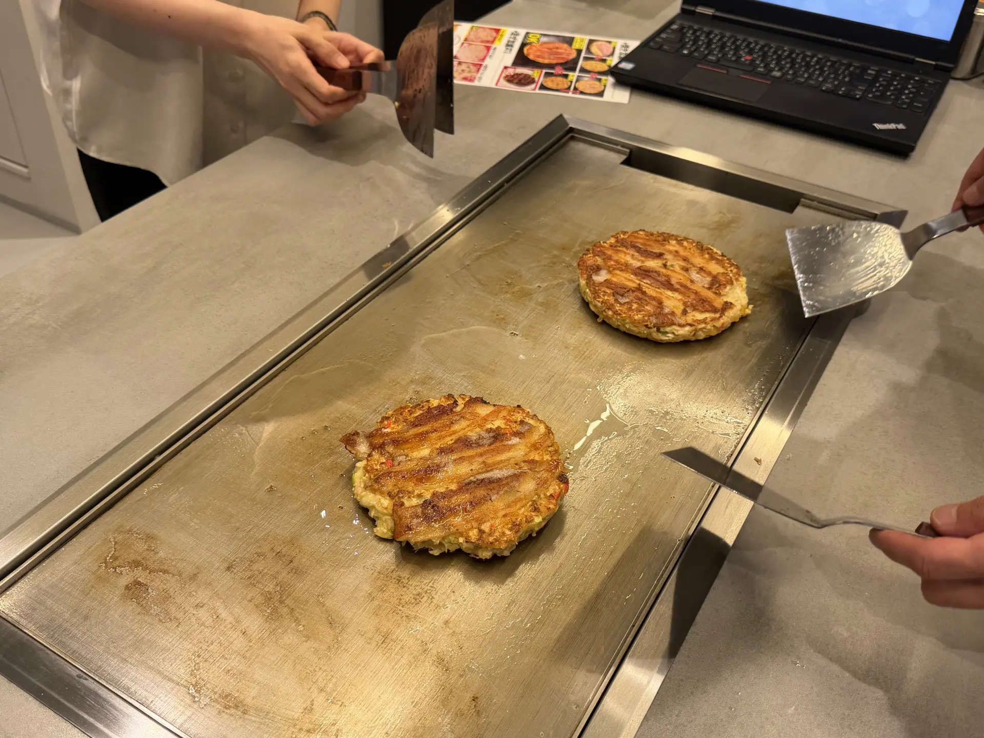 しっかりと火を通す