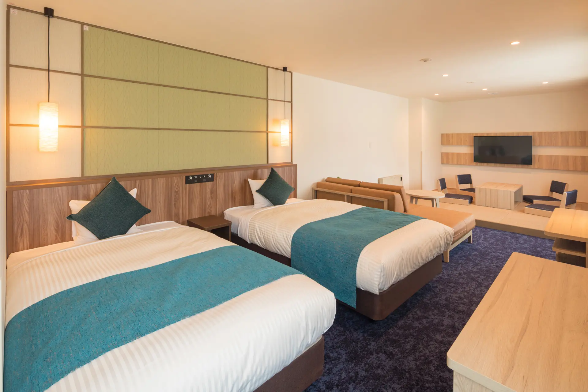 広々とした客室