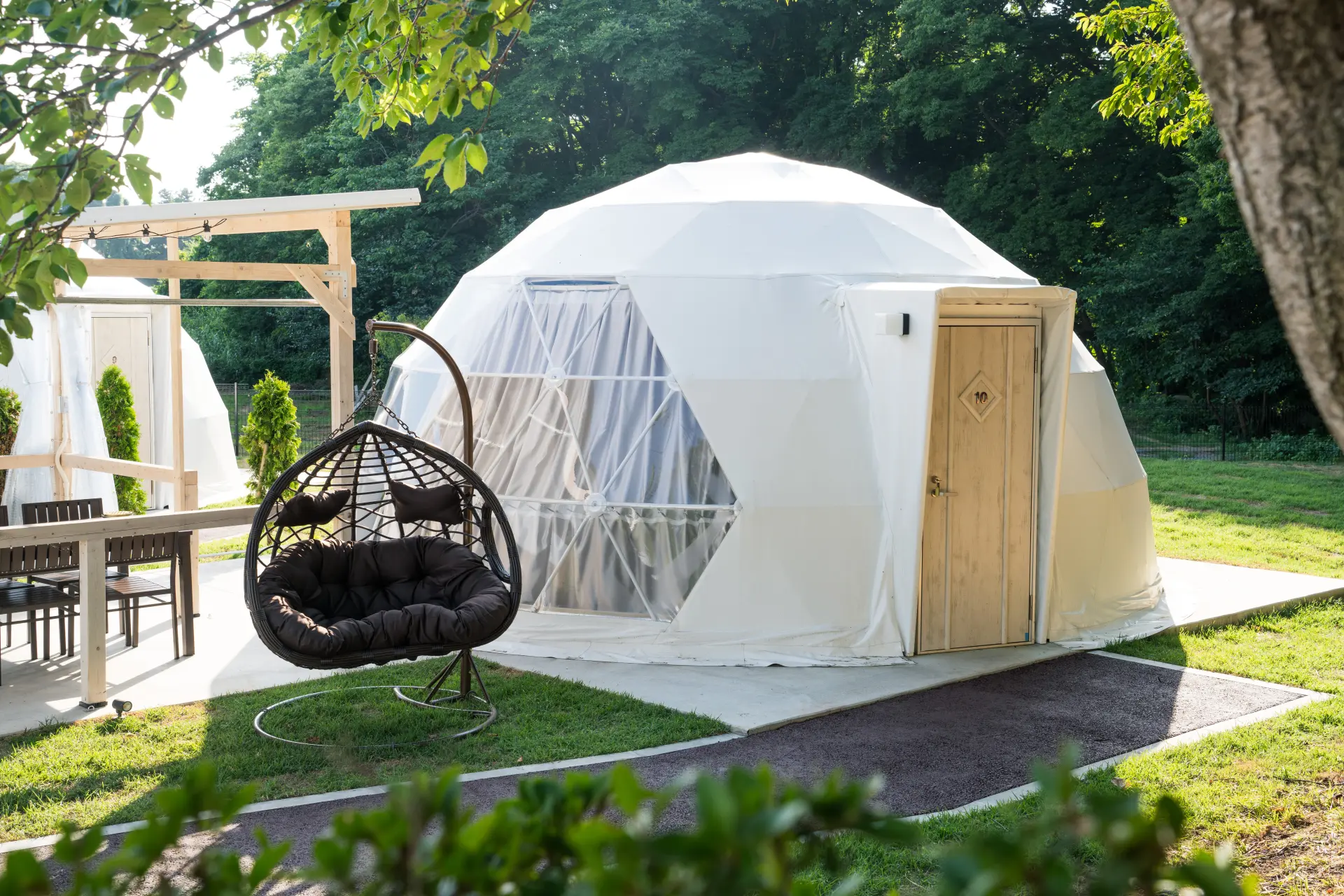 にかほの大自然を満喫できるグランピング施設