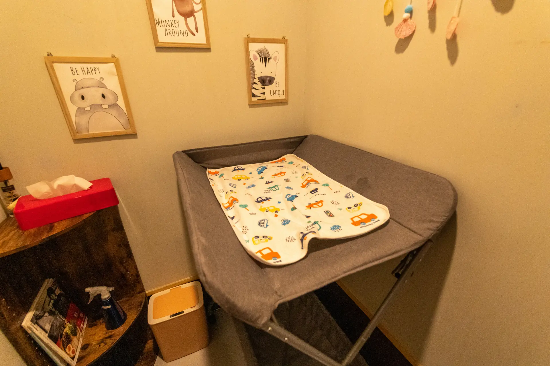 ママに安心の授乳室・オムツ替えスペース