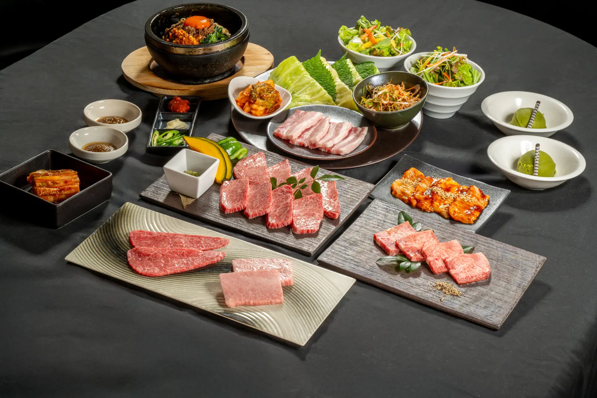 和牛を堪能できる焼肉コース