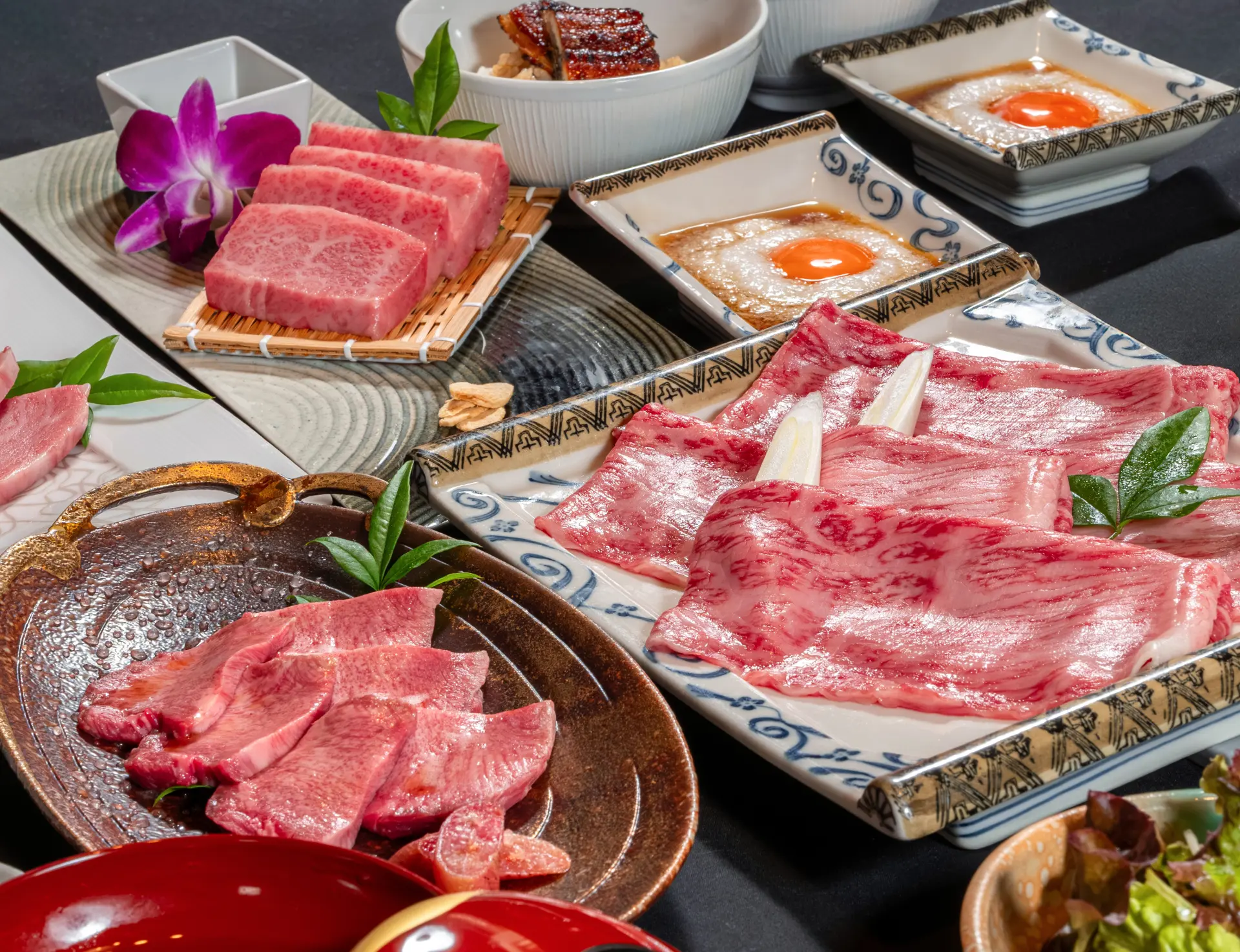 和牛を幅広く楽しむ人気コース