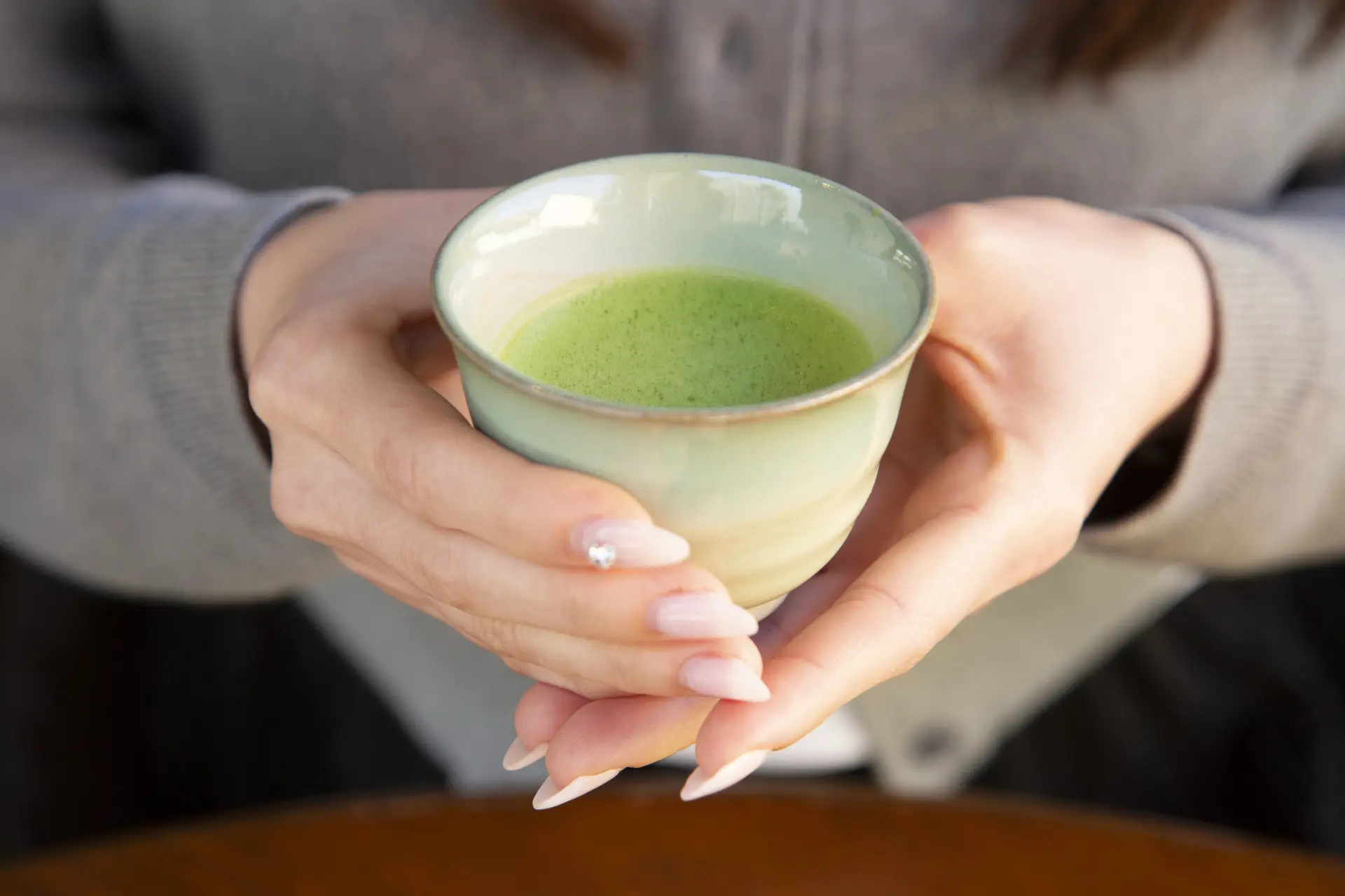 まろやかで舌触りの良い抹茶を体験できる