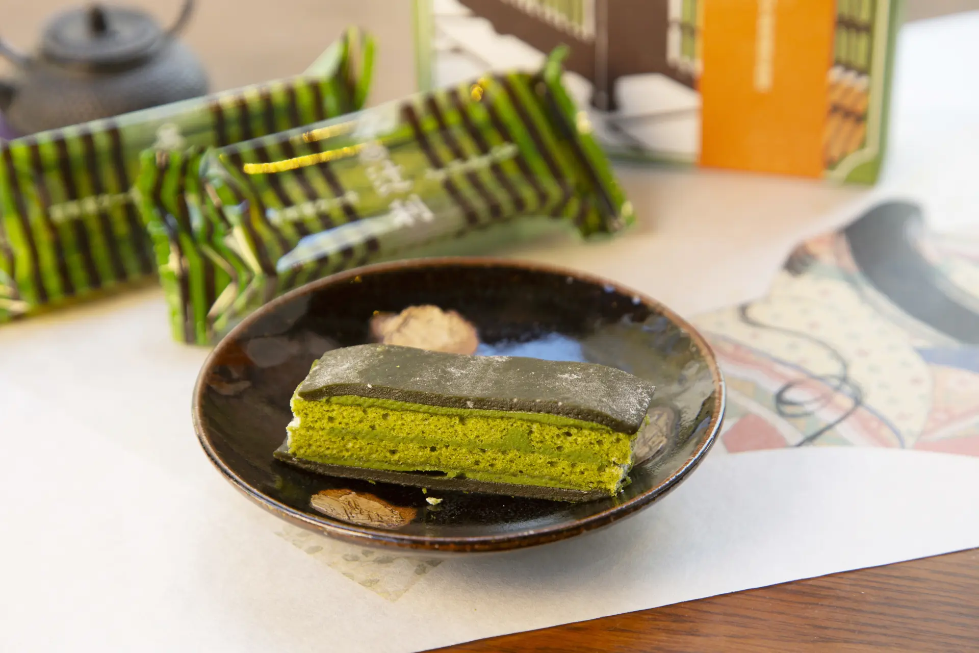 3層からなる食感が楽しい