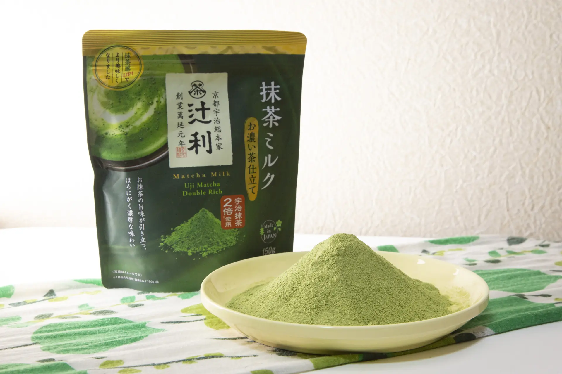 抹茶の旨味が引き立ち、ほろ苦く濃厚