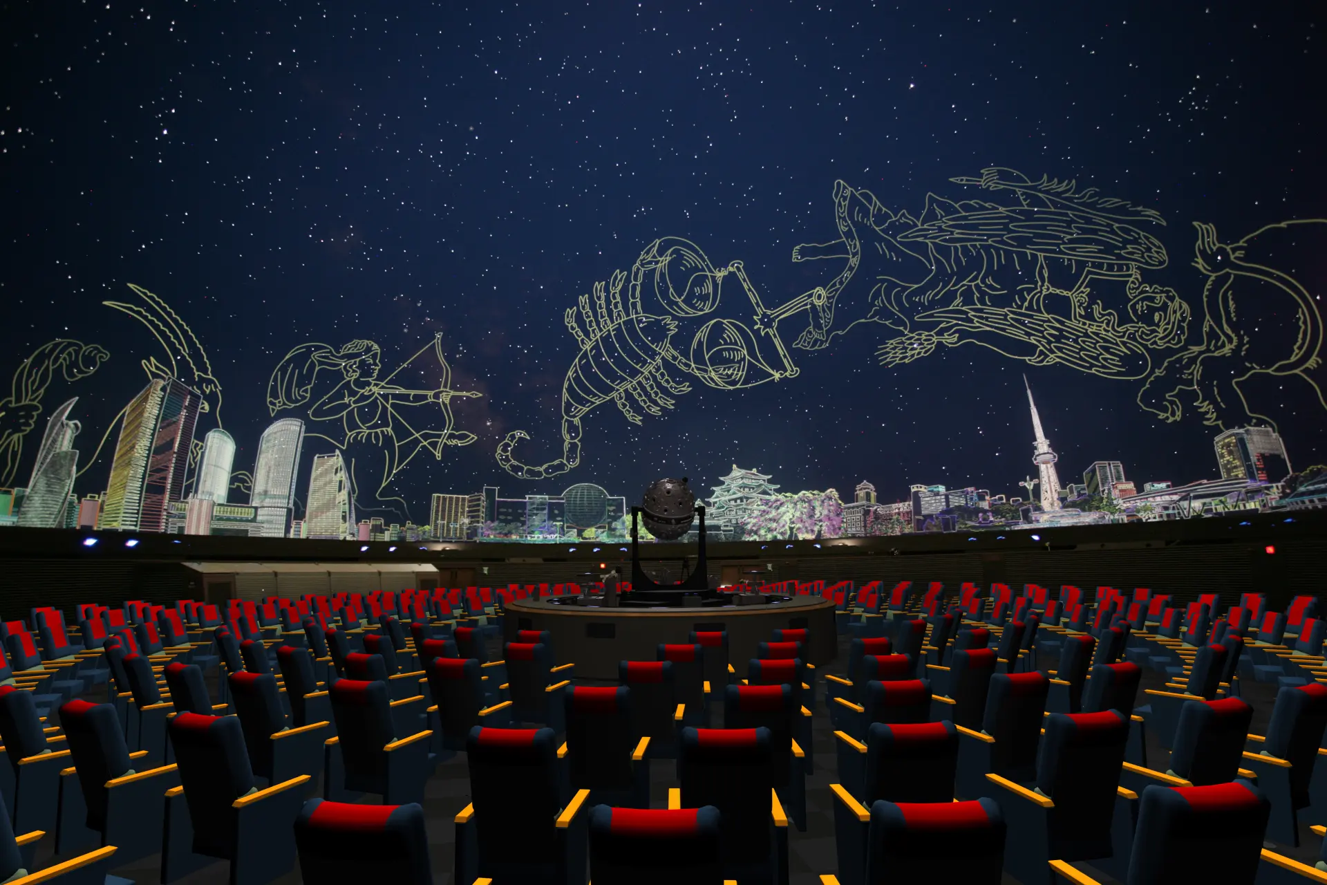 ギネスにも認定された世界最大級のプラネタリウム