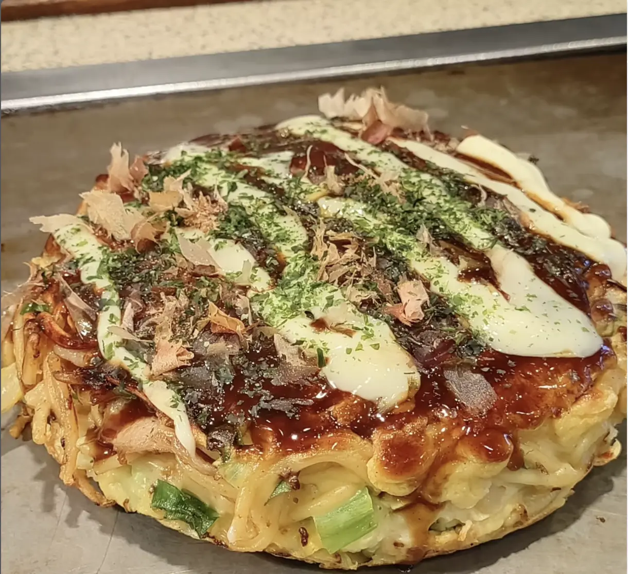 โอโคโนมิยากิที่พิถีพิถันเรื่องแป้งสาลี