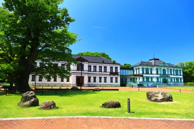 被登錄為日本國家有形文化財的建築本身也是看點之一