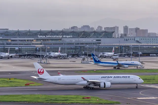 日本の空の玄関口「羽田空港」