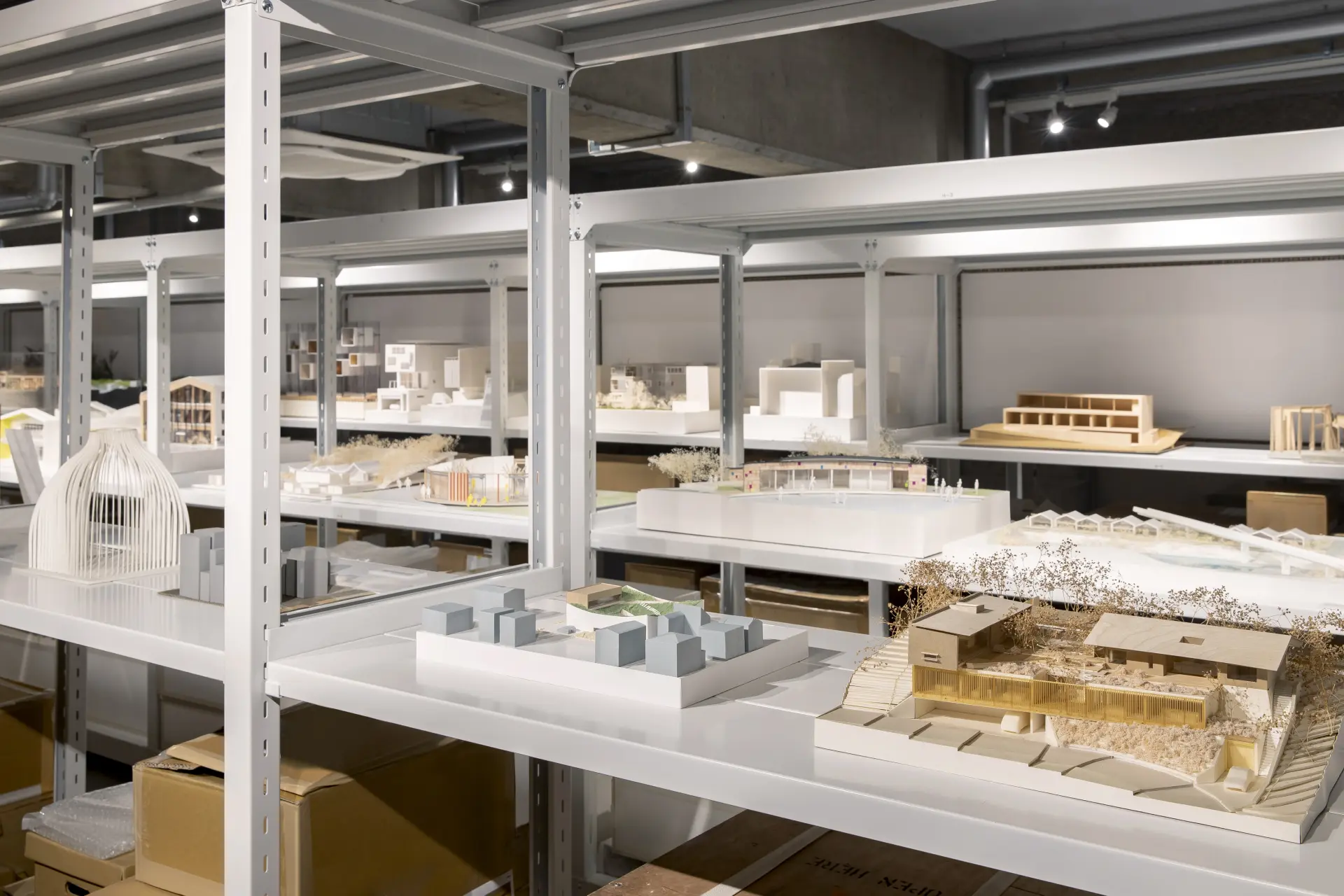 貴重な建築模型など見応えたっぷり