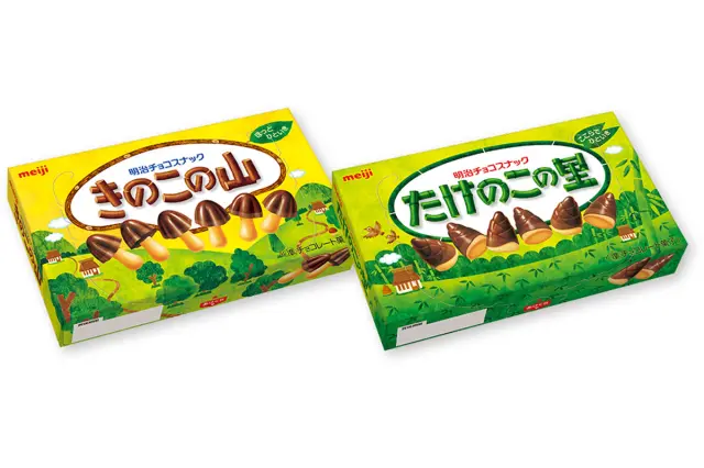 「きのこの山」と「たけのこの里」の違いとは？明治の人気チョコ菓子を徹底比較