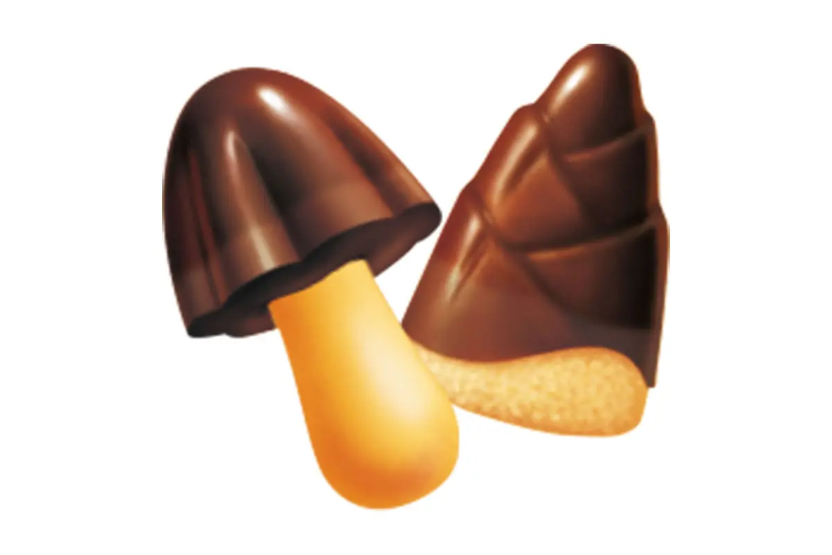 2つの大きな違いは構造と食感