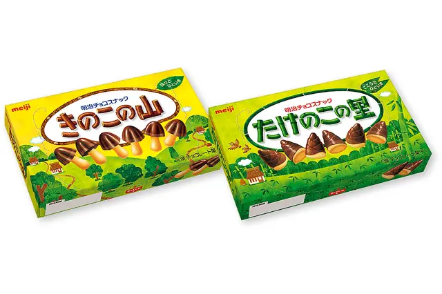 「きのこの山」と「たけのこの里」の違いとは？明治の人気チョコ菓子を徹底比較