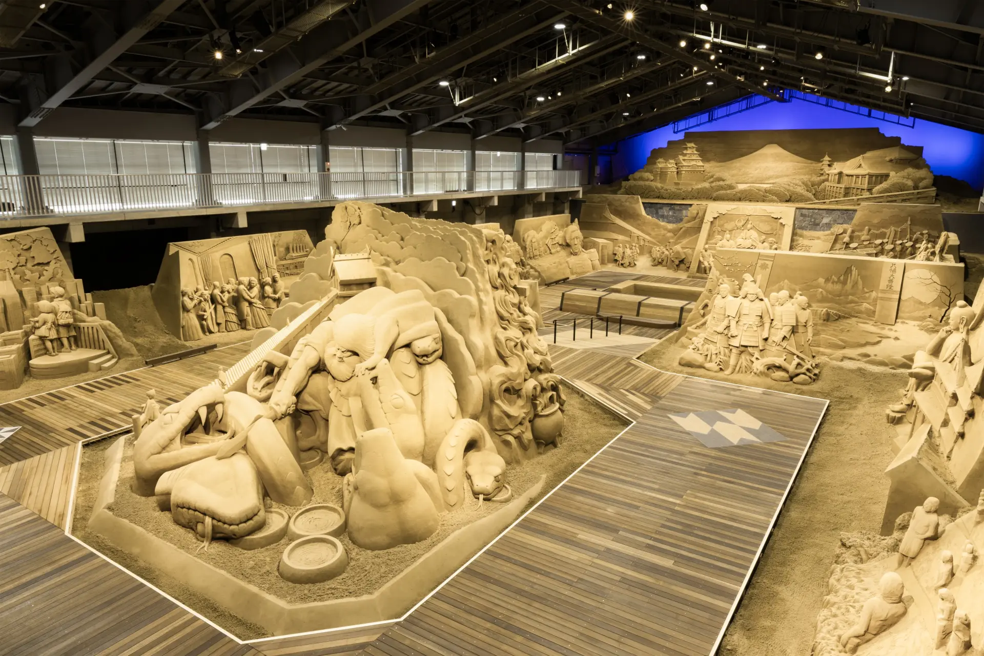 スケールの大きな作品ながら、細かい部分まで作り込まれている