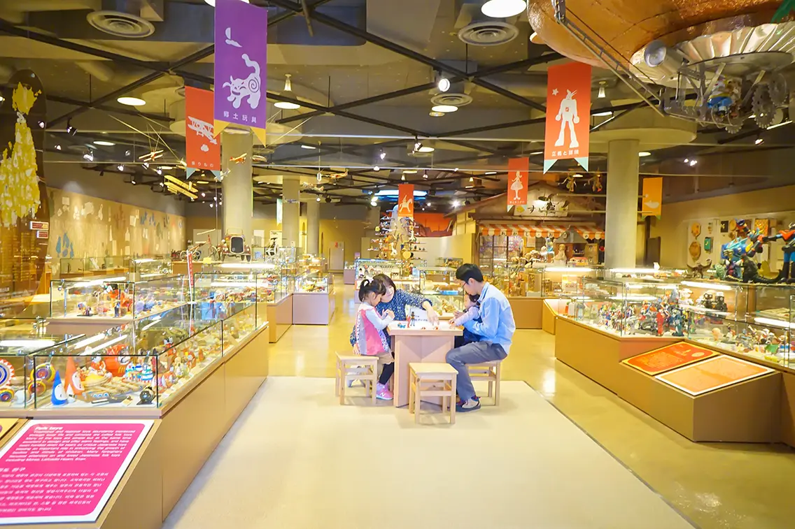 2・3階のフロアは子どもたちが大喜びの「おもちゃの部屋」