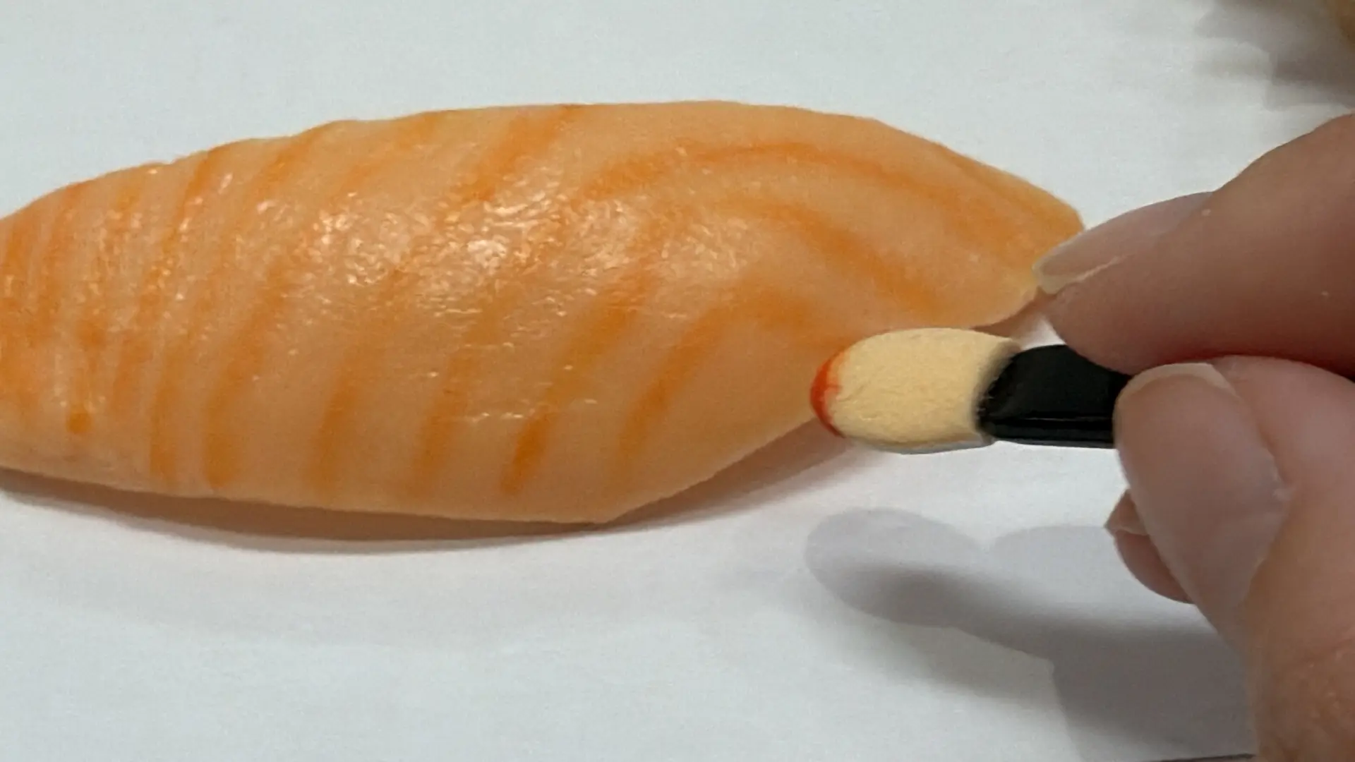 最後3本は線を曲げる