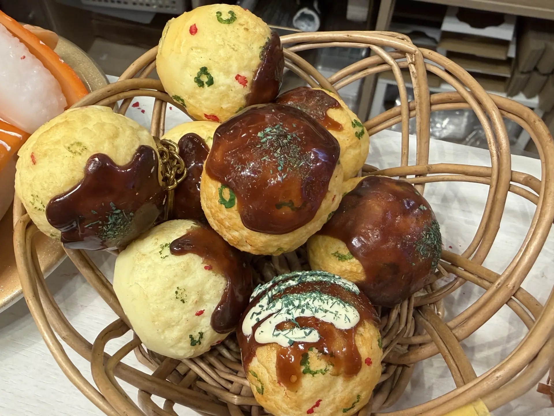 たこ焼きの食品サンプル