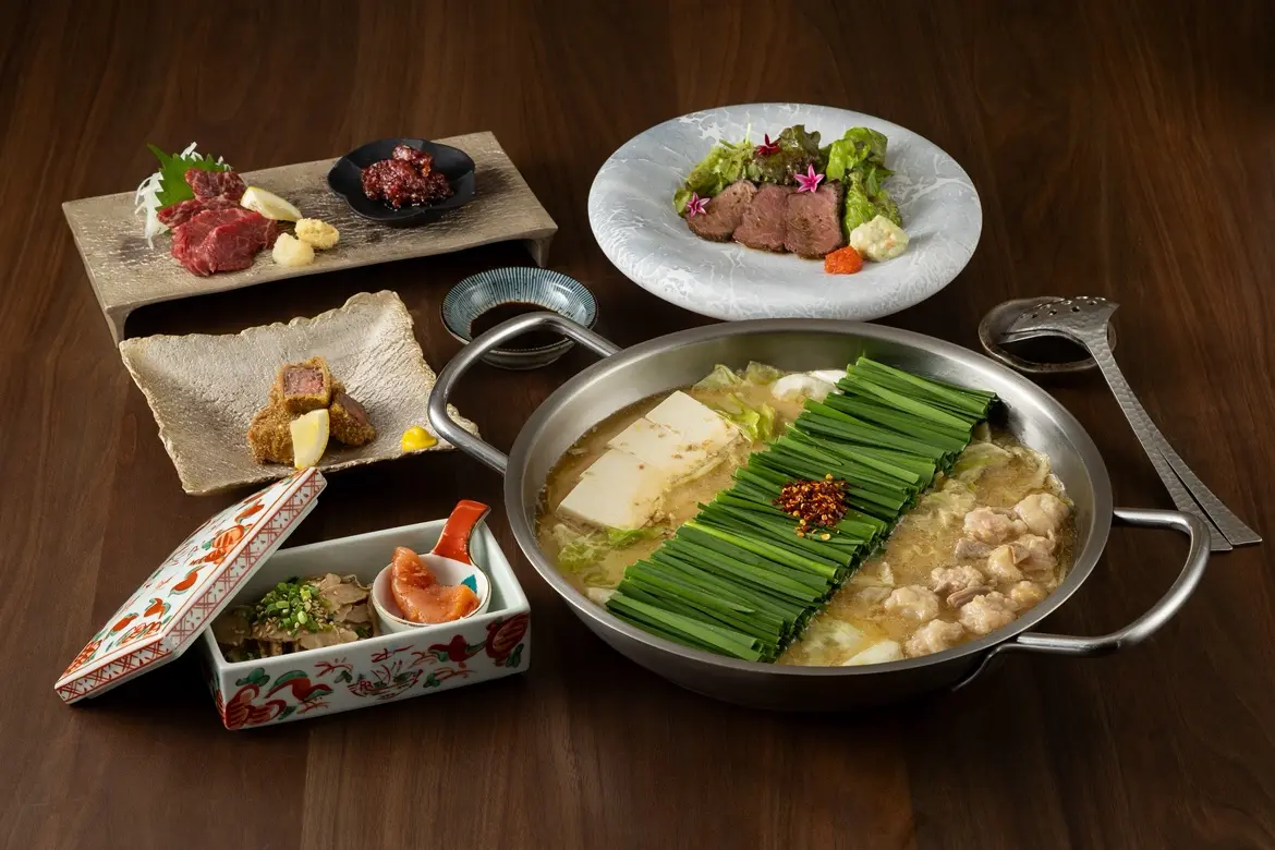 可尽情品味九州食材的奢华套餐