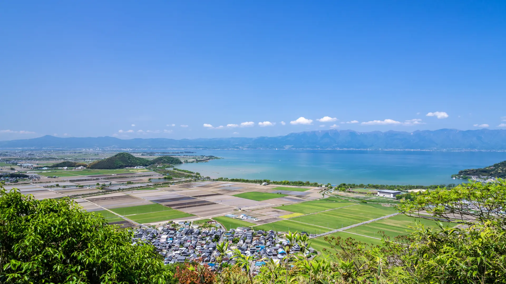 近江八幡觀光區域分散在廣大範圍內