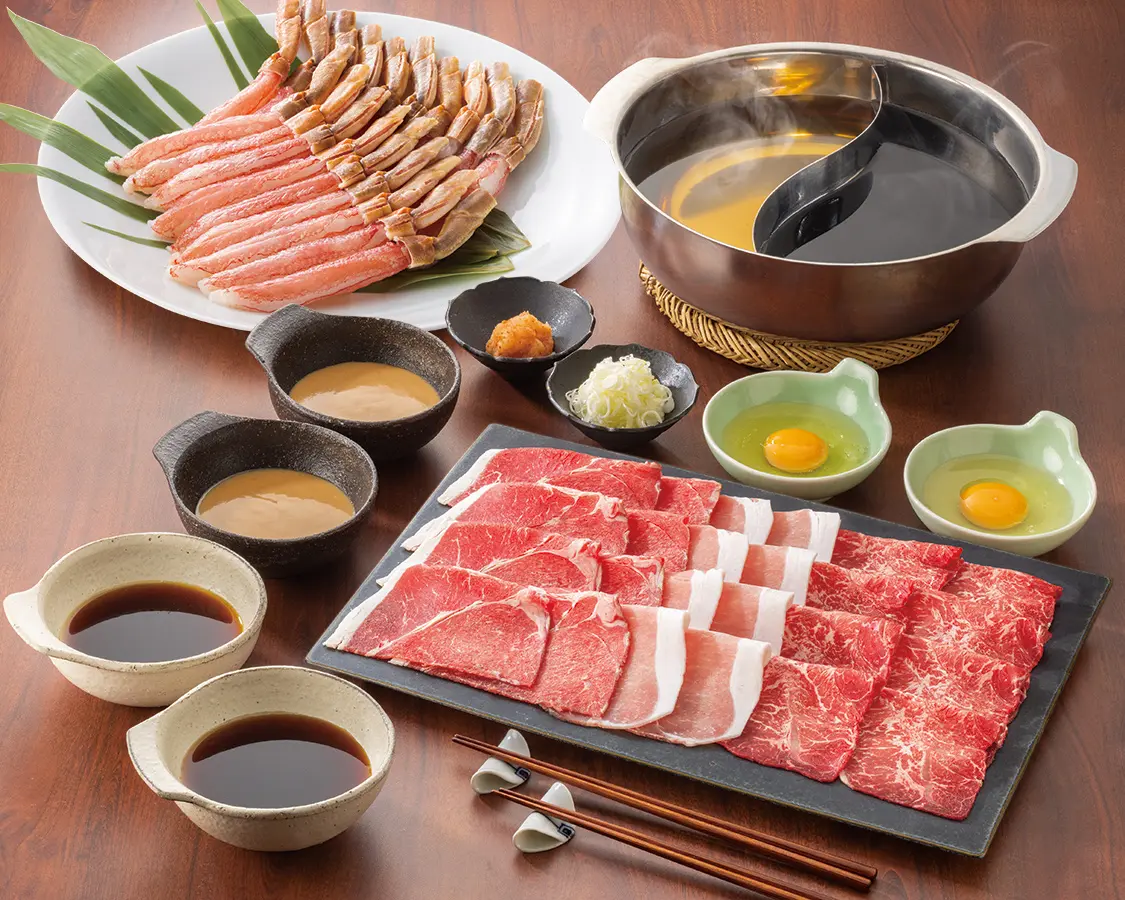 生本ずわい蟹食べ放題コース