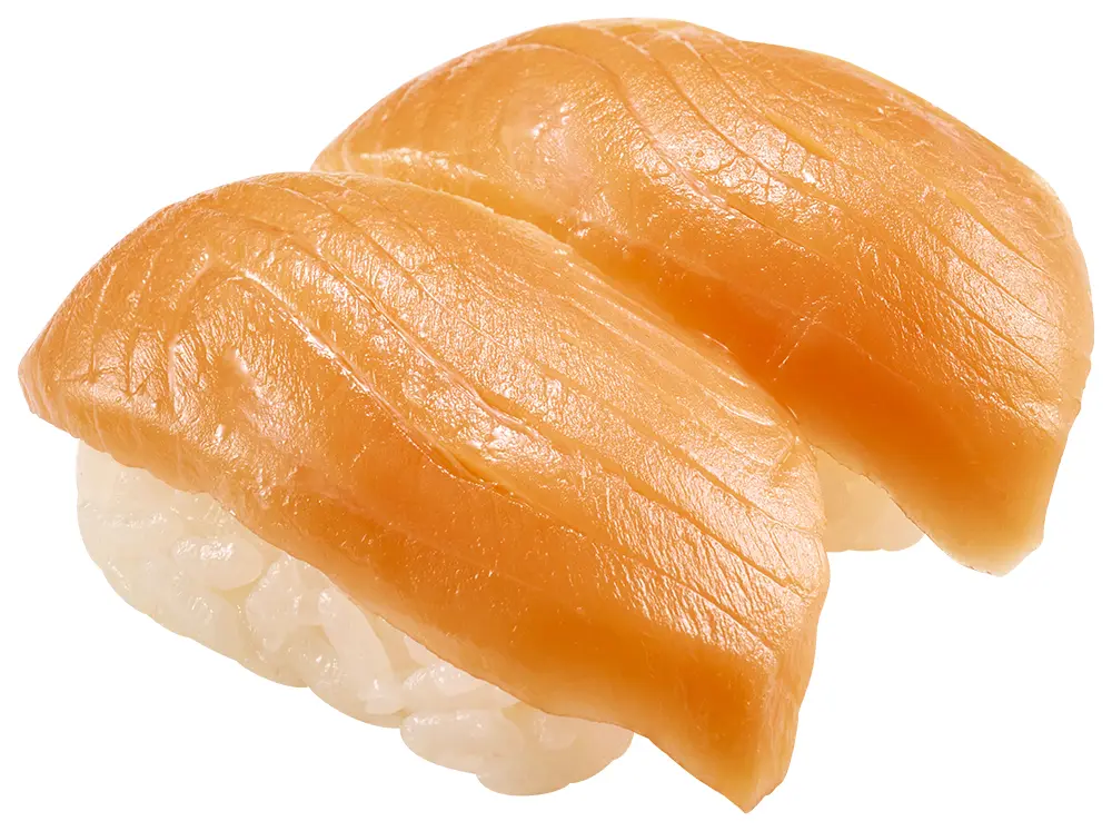 まずは定番の「サーモン」から