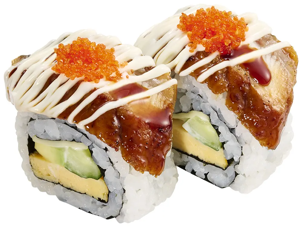 同店限定「うなぎアボカドすしロール」